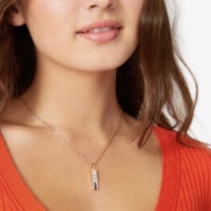 VINCE CAMUTO BLUE OMBRE CZ NECKLACE